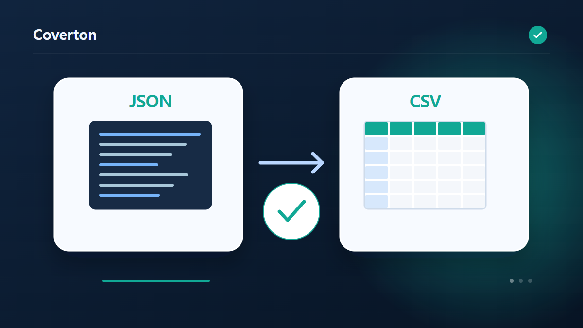Convertir JSON a CSV