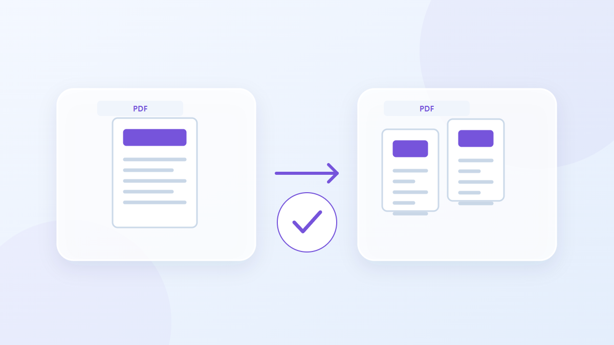 Tách một tệp PDF